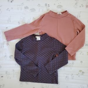 H&M organic cotton long sleeve tees